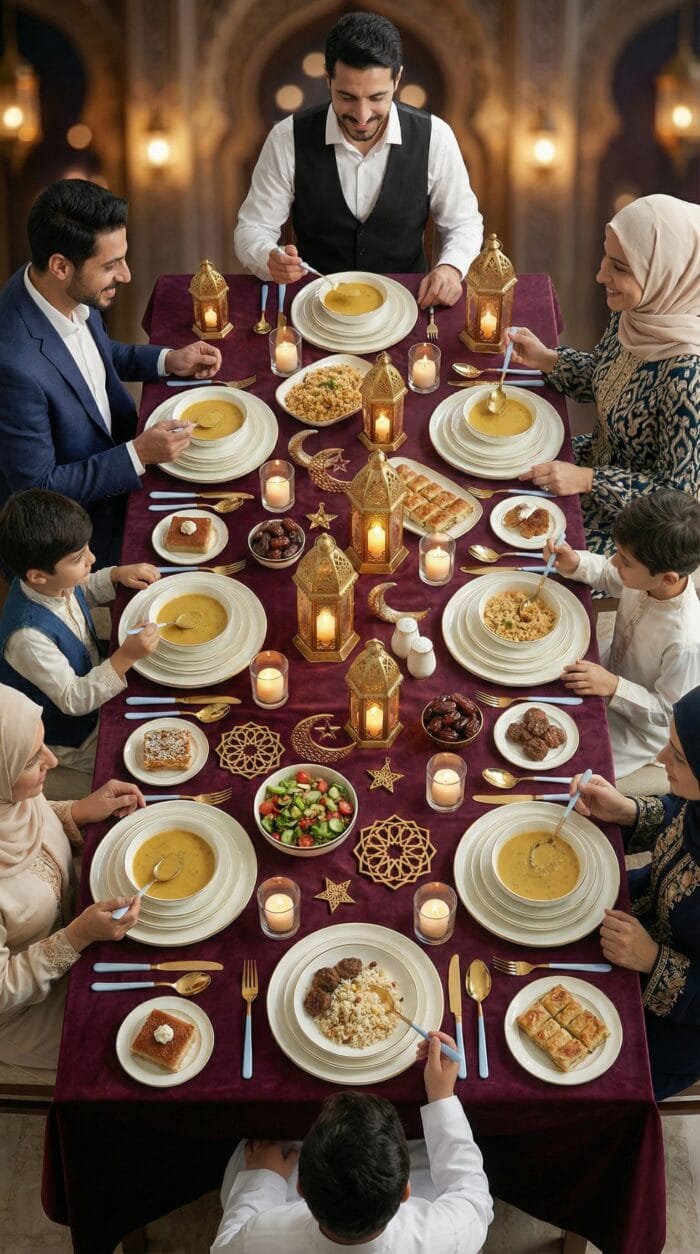 Lüks Altın Yaldız File Desenli Modern Porselen Yemek Takımı 24 parça 6 Kişilik Timeless Design - Görsel 2