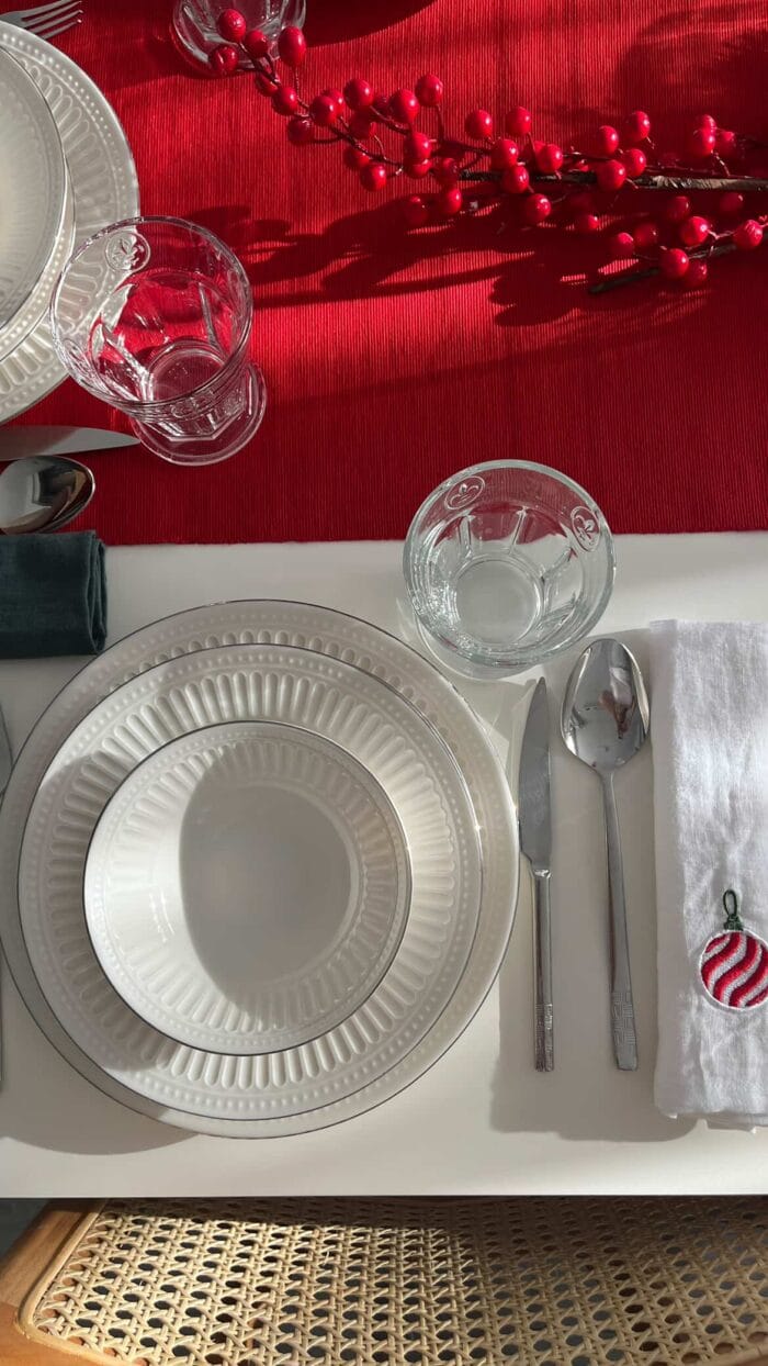 Valencia Gümüş Yaldızlı 24 Parça Porselen Yemek Takımı - Görsel 3