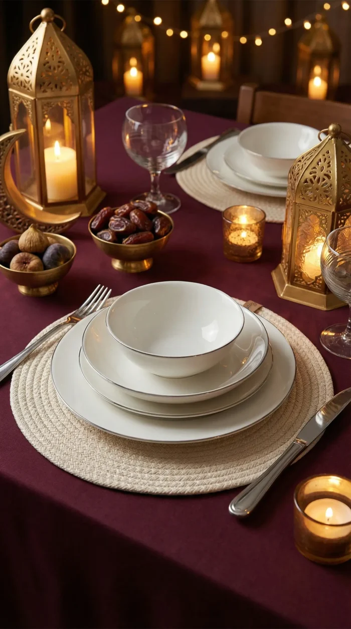 Porselen Soft Gümüş Yemek Takımı | Günlük ve Misafir 24 Parça - Görsel 2