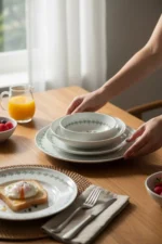 Green Art Porselen Yemek Takımı 24 Parça – Günlük ve Misafir Kullanımı - Görsel 7