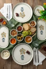 Green ART Porselen Kahvaltı Takımı 22 Parça 6 Kişilik - Görsel 5