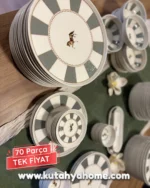 Romeo 12 Kişilik 70 Parça Yemek - Kahvaltı Seti - Görsel 8