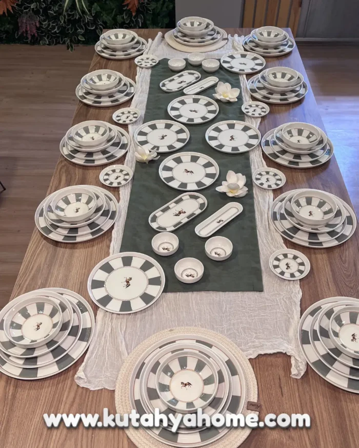 Romeo 12 Kişilik 70 Parça Yemek - Kahvaltı Seti - Görsel 16
