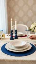 Pearl 24 Parça ALTIN Yaldızlı Porselen Yemek Takımı - Görsel 4