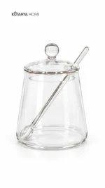 Efsane Cam Kaşıklı Şekerlik 450 Ml